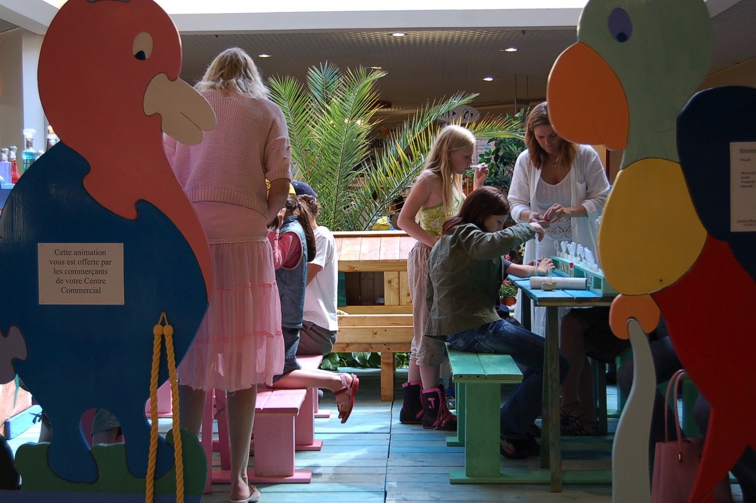 animation centre commercial, animation magasin, animation anniversaire