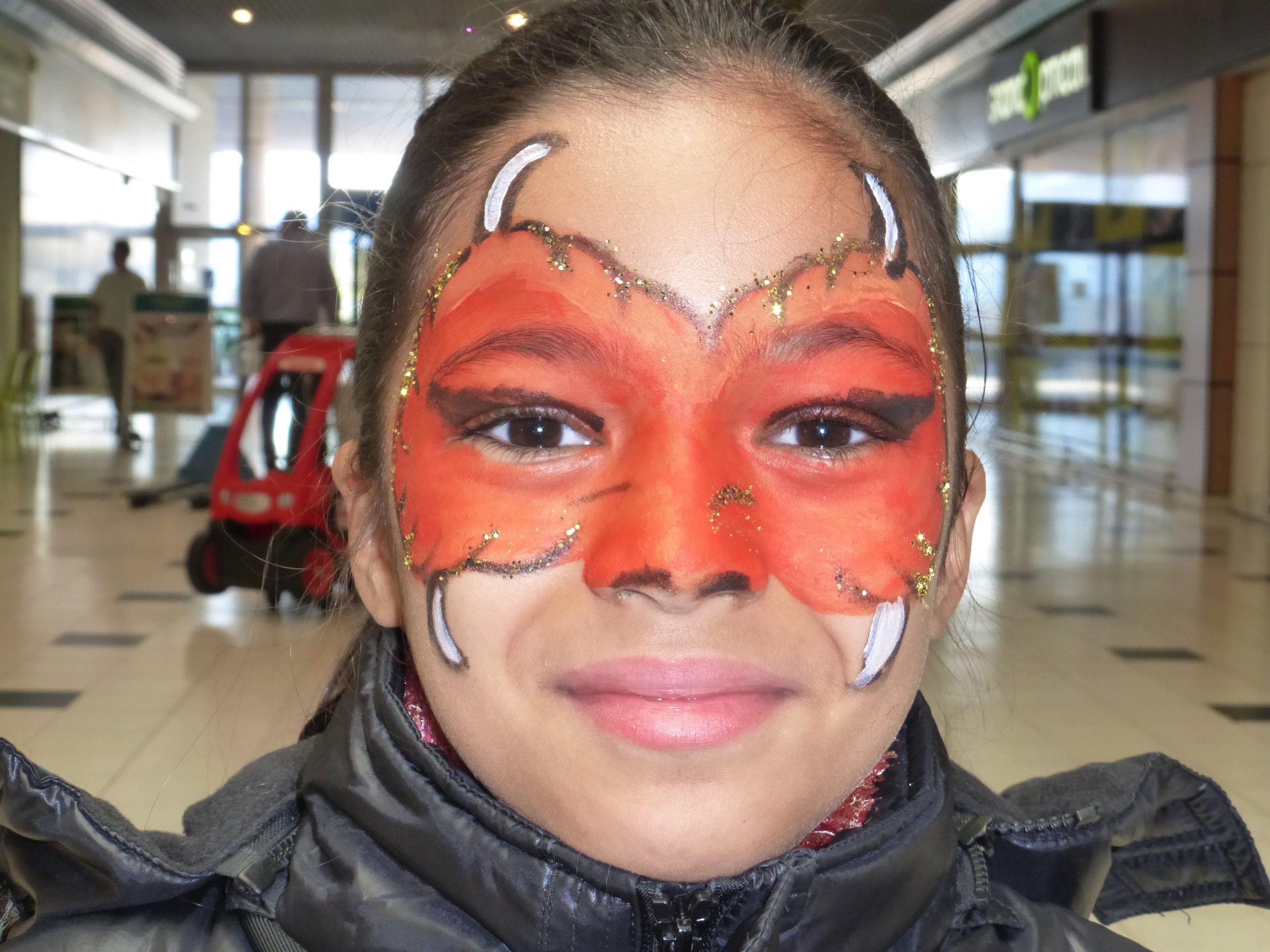 animation maquillage,
animation centre commercial,
maquillage enfant